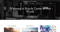 Desktop Screenshot of bicyclecenteroffortworth.com